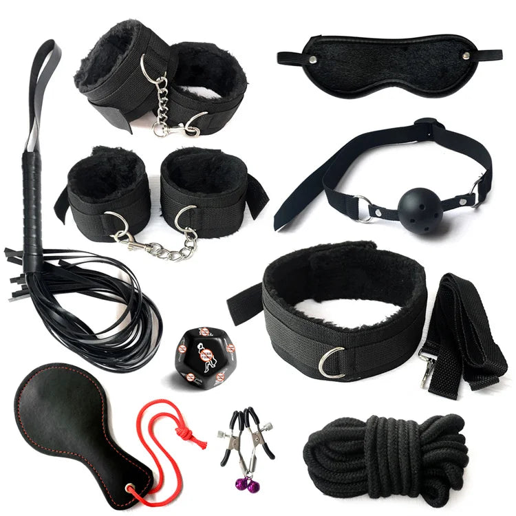 L'Écrin des Sensations coffret 10 pièces BDSM
